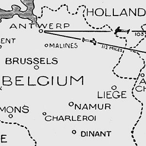 Vor 110 Jahren: Britische Flieger bombardieren Ziele im Rheinland